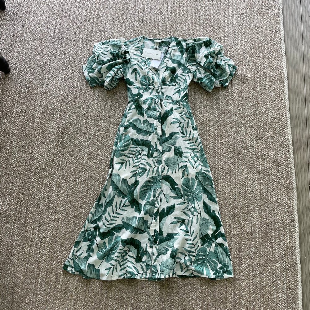 Johanna Ortiz x HM Floral Maxi Dress